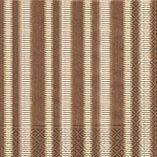 Ubrousek 33x33cm - Stripes in line brown