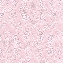 Ubrousky papírové Moments 33x33cm - Ornament soft pink
