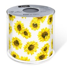 Toaletní papír 200 útržků s potiskem - Sunflower Garden