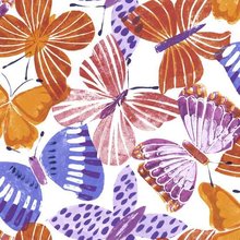 Ubrousky papírové s dekorem 33x33cm - Colorful butterflies