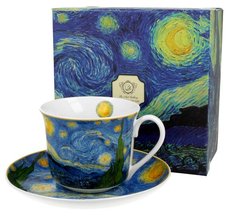 Starry Night - Porcelnov lek s podlkem jumbo 450ml v boxu