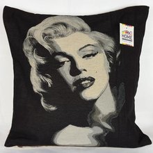 Gobelnov vyvan povlak 45x45cm s dekorem - Marilyn Monroe