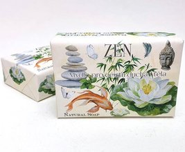 Luxusní přírodní mýdlo 200g s vůní balené - ZEN