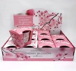 Svíčka v konickém skle 115g Cherry Blossom - Sakura pink blush