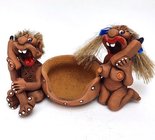 HK keramická figurka duo trol - s mobilem