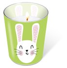 Svíčka ve skle Glaskerze 8,5 x 10cm - Bunny Candle