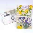 Přírodní mýdlové vonítko do prádla 15g v krabičce - Lavender &amp; Lemon