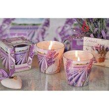 Svíčka v konickém skle 115g Lavender Kiss - Fresh Lavender
