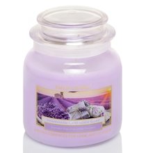 Svíčka s vůní 430g ve skleněné dóze s víčkem - Lavender Soap