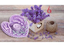 Svka Lavender Holder Lampion 150x75mm + aj. svka s vn