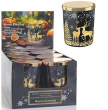 Svka ve skle 200g s devnm knotem a vkem - Warm Evening - Mullet Wine