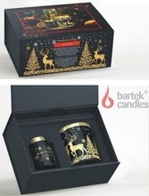 Drkov set Warm Evening - Mulled Wine - svka 200g + difuzr 100ml v kazet