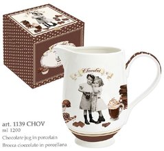 CHOV1139 Porcelnov dbn 1200ml s dekorem v boxu - CHOCOLATE VINTAGE