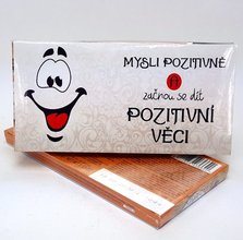 okolda s npisem 100g - Mysli pozitivn, na ku