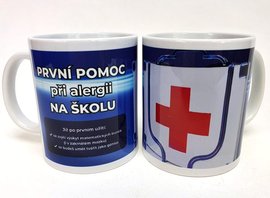 Porcelnov hrnek s celo obtiskem - PP pi alergii na kolu