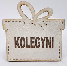 Drek velk devn 8cm s npisem - Kolegyni