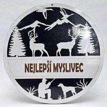 Devn obrzek kulat 23cm blo-ern - NEJLEP MYSLIVEC