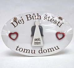 Devn deska ovl 20cm bl - Dej Bh tst tomu domu - Andl tst ed kdla