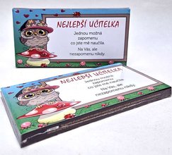 okolda s npisem 100g - Nejlep uitelka - Jednou mon - Sova na ku