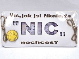 Drkov karta NIC - V, jak jsi kala, e nic nechce?