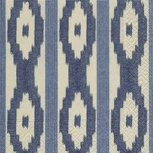 Ubrousek paprov s potiskem 33x33cm - Traditional pattern blue