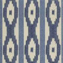 Ubrousek paprov s potiskem 33x33cm - Traditional pattern blue