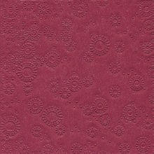 Ubrousky paprov Moments 33x33cm - Uni bordeaux