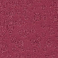 Ubrousky paprov Moments 33x33cm - Uni bordeaux