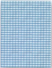Prostrka dekor 80x80cm - Vichy blue
