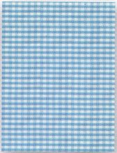 Prostrka dekor 80x80cm - Vichy blue