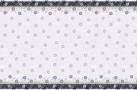 Ubrus paprov impregnovan s dekorem 120x180cm - Vivaldi