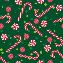 Ubrousek paprov s potiskem 33x33cm - Candy Canes