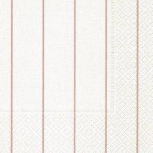 Ubrousky paprov s dekorem 25x25cm, sada 20ks - Home white/ros