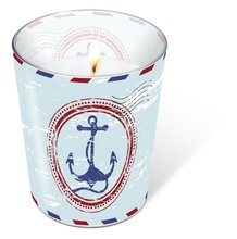 Svka ve skle Glaskerze 8,5 x 10cm - Glass Anchor