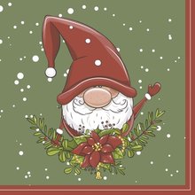 Ubrousky paprov s potiskem 33x33cm - Tomte