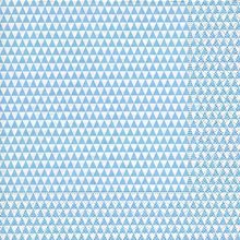 Ubrousek paprov s potiskem 33x33cm - Triangles allover blue