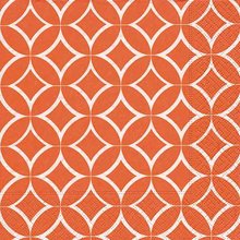 Ubrousek paprov s potiskem 33x33cm - Ida red