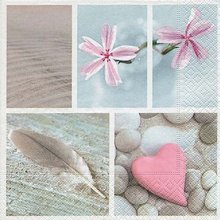 Ubrousek paprov s potiskem 33x33cm - Silent beauty