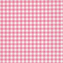 Ubrousky paprov s dekorem 33x33cm - New Vichy ros