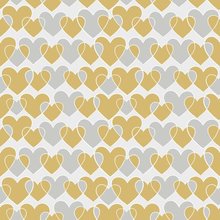 Ubrousky paprov s potiskem 33x33cm, sada 20ks - Endless Hearts