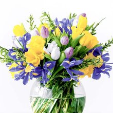Ubrousky paprov s potiskem 33x33cm, sada 20ks - Flower vase