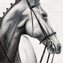 Ubrousky paprov s potiskem 33x33cm, sada 20ks - Elegant horse