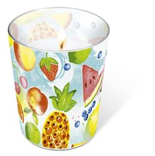 Svka ve skle Glaskerze 8,5 x 10cm - Tropical fruits