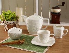 HEMINGWAY - Sestava tvercov 15ks porcelnu v boxu