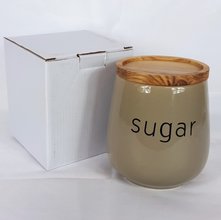 HARMONIA - Porcelnov dza s devnm thermo vkem  na cukr - Sugar