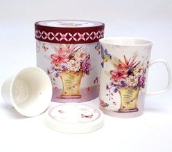 CATS - Hrnek porcelnov se stkem a vkem 320ml v boxu