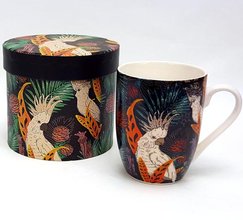 KAKADU - Hrnek porcelnov s dekorem 375ml v boxu