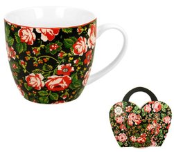 KRAKOWSKI - Hrnek porcelnov s dekorem v pebalu 460ml