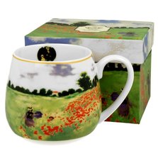 Poppy Field - Porcelnov hrnek barylka 430ml v boxu