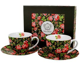KRAKOWSKI - Sada 2ks lek s podlkem 280ml porceln v boxu